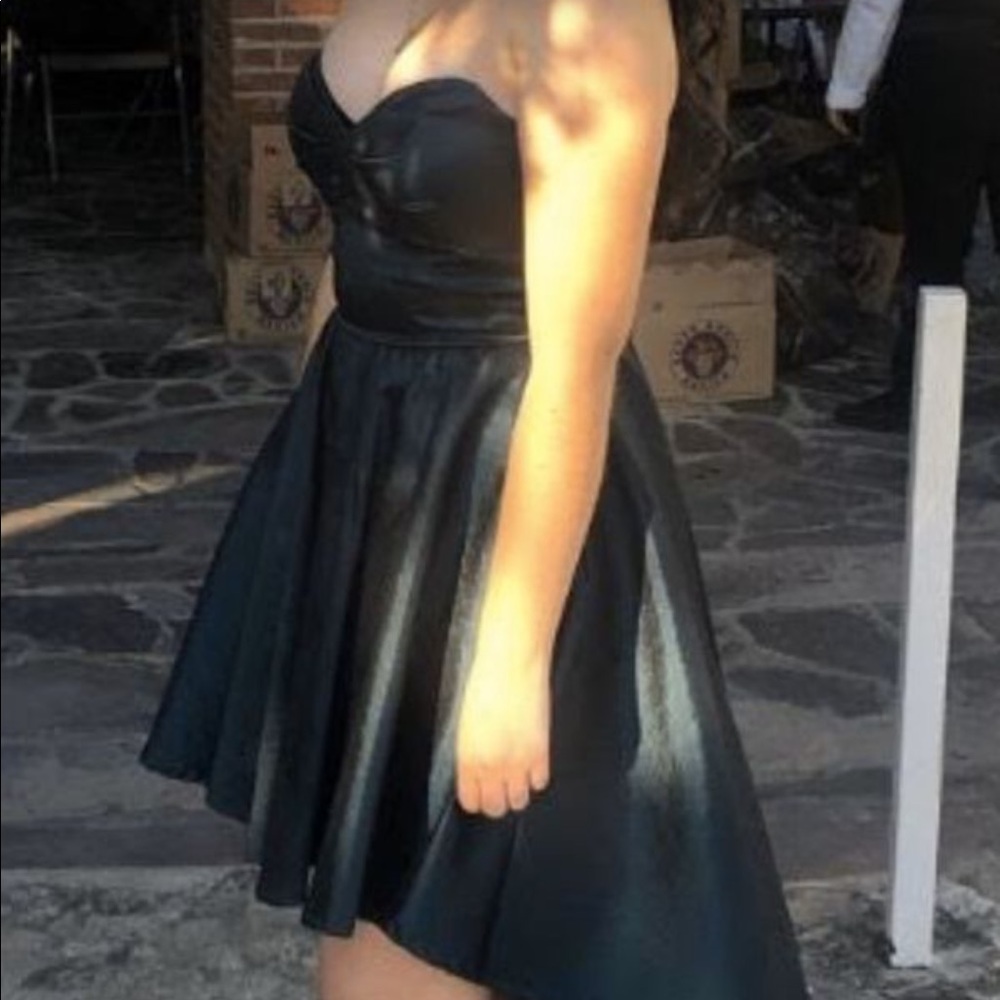 BONNIE FORMAL TAFFETA HIGH LOW DRESS